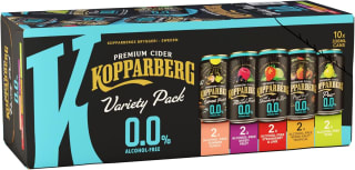 Kopparberg Alcohol-Free Cider Variety Pack 10x330ml – £6.16 with Voucher
