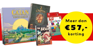 Spellen pakket met 4 spellen voor €49,99 bij 999games