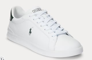 Baskets Heritage Court II en cuir Polo Ralph Lauren à 135€