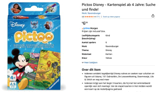Pictoo Disney voor €6,09 bij Amazon