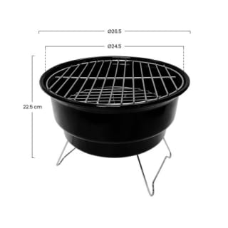 2 Barbacoas de Carbón con Bolsa Isotérmica Marjal por solo 9.91€