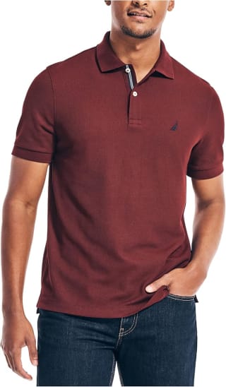 Playera Nautica Royal Burgundy por $396 | Descuento Amazon