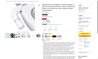 Bidé BIGCOW ultra delgado por $594 | Oferta Amazon