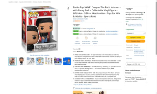 Figura Funko Pop! The Rock por $199 | Oferta Amazon