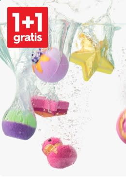 1+1 gratis op bruisballen bij HEMA