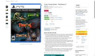 Turok Trilogy Bundle PS5 por $340 | Oferta Amazon
