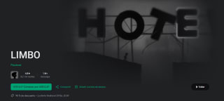 LIMBO (Android) por $10 en Google Play