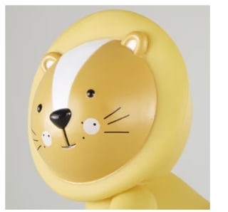 Veilleuse lion orange Mini Jungle à 3,25€