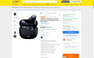 Xiaomi Redmi Buds 8 Lite por $445 | Oferta Mercado Libre