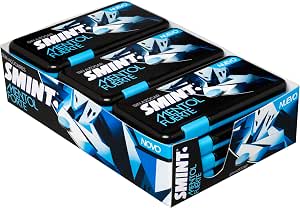 Pack 12 uds de Smint Extra Fuerte Mentol, Caramelos Comprimidos Sin Azúcar a 11.5€