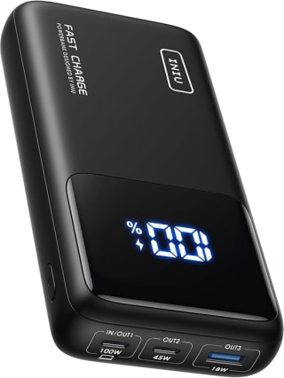 INIU Laptop Power Bank, 100 W PD3.0 25000mAh voor €32,91 bij Amazon