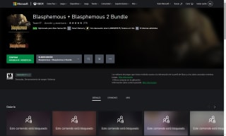 Blasphemous + Blasphemous 2 Bundle por $131 | Oferta Xbox Store