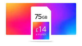 Sky Mobile 1GB Data - Unlimited Calls and Texts - 12m SIM Only Contract - £1pm for 12