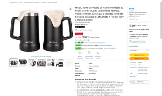 HIKEO Tarro Cervecero 730ml por $399 | Oferta Amazon