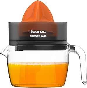 Taurus Citrus Compact Exprimidor de Naranjas Eléctrico 800ml por 13.99€