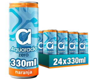 Pack 24 latas de AQUARADE Bebida isotónica de naranja lata de 33 cl. por 9.01€