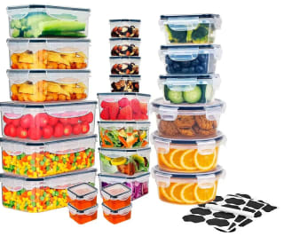 Recipientes herméticos 24 pz para almacenamiento de cocina por $329 en Mercado Libre