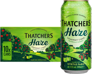Thatchers Haze Apple Cider 10 Pack £4.46 with S&S