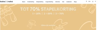 Tot 70% stapelkorting op Koko Noko kinderkleding