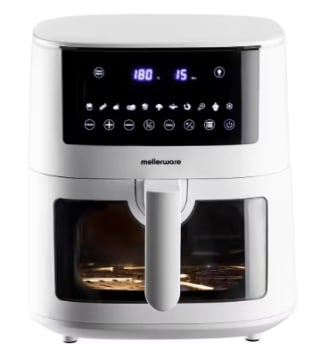 Mellerware Freidora de Aire Airfryer 7L, 1650W , 11 Menús, Air Fryer por 52,39€