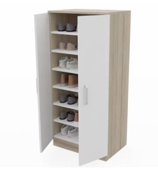 Armario Zapatero 2 Puertas por 48,36€