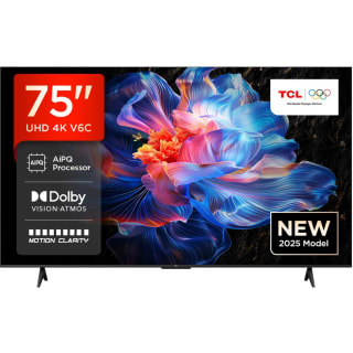 TCL V6CUK 75" 4K Ultra HD DLED HDR Google Smart TV - 75V6CUK