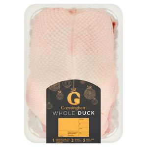 Gressingham Deliciously Simple Whole Duck 1.8kg – Nectar Price £6