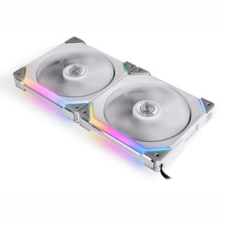 Ventilador Lian Li UNI Fan SL140 RGB PWM (Dual Pack) Blanco 140mm por 13.95€