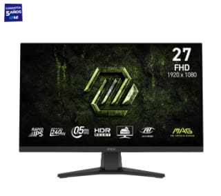 Monitor MSI MAG 272F de 27" Full HD 240 Hz por 118.25€