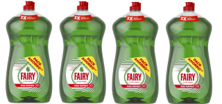 4 Botes de Lavavajillas a mano concentrado Fairy 1,25 l. por 12.57€
