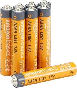 Amazon Basics Paquete 8 pilas alcalinas AAAA de alto rendimiento por 5.44€