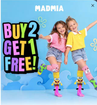 Gratis derde artikel bij Mad Mia