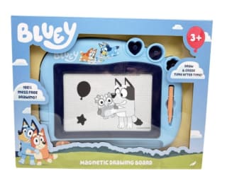 Bluey tekenbord - blauw voor €8,99 bij Intertoys