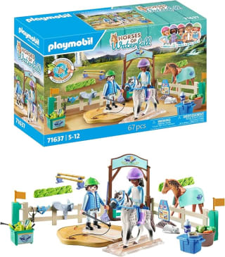 Playmobil PLAYMOBIL Horses of Waterfall Moderne paardrijschool voor €10,34 bij Amazon
