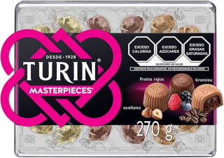 Estuche Chocolates Turin Masterpieces 270g por $179 | Oferta Amazon