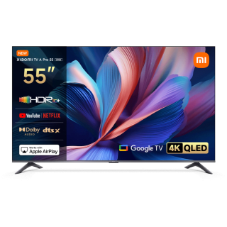 TV QLED 55" Xiaomi 55 A PRO, QLED 4K, Quad cortex A55, Google TV por 279.65€