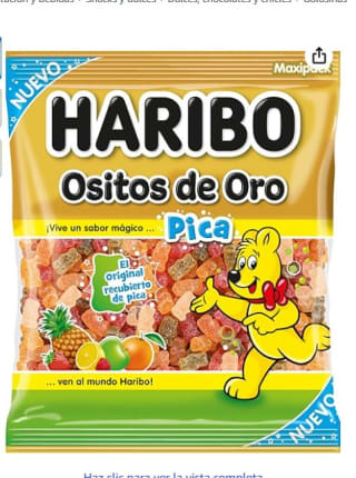 Haribo ositos oro pica 1Kg por 5.18€ con la compra recurrente