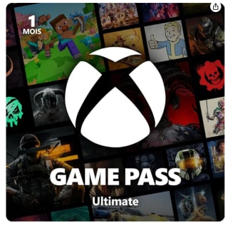 1 mois d'abonnement au Xbox Game Pass Ultimate à 17,99€