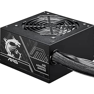 MSI MAG A650BN PCIE5 II 650W 80 PLUS Bronze Power Supply – £39.99