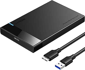 UGREEN 2.5” SSD Hard Drive Enclosure 5Gbps Amazon Deal for £7.46