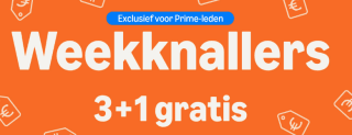 3+1 gratis op geselecteerde Weekknallers bij Amazon