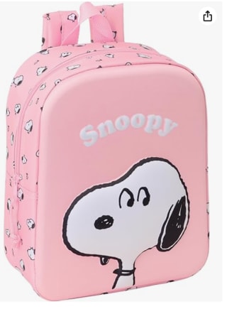 Safta Mochila Snoopy 3D Mini 6L 32x43x14 cm 622544011 por 4.95€