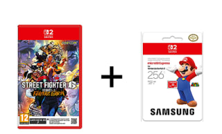 Street Fighter 6 : Fighters Edition sur Nintendo Switch 2 + Carte mémoire SD à 62,63€