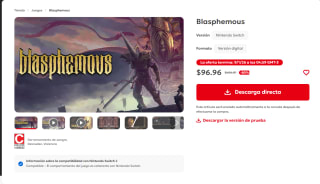 Blasphemous por $97 | Oferta Nintendo eShop