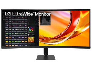Monitor LG UltraWide 34U601B-B, 34" WQHD, Curvo 1800R, 120 Hz, 5 ms por 152,15€