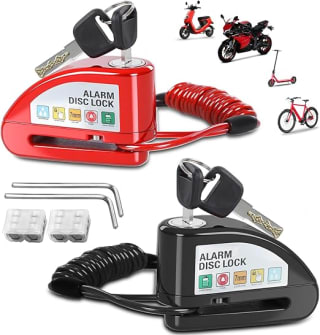 Candado Disco con Alarma 2 Unidades por $399 | Amazon
