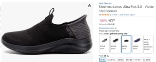 Skechers Ultra Flex 3.0 Smooth Step schoenen voor €41,99 bij Amazon