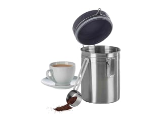 Bote hermético para café con tapa cierre metálico por 6,99€