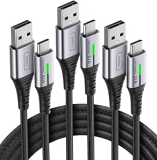 INIU USB C Kabel, [3 Pack (0.5+2+2m)] voor €7,66 bij Amazon