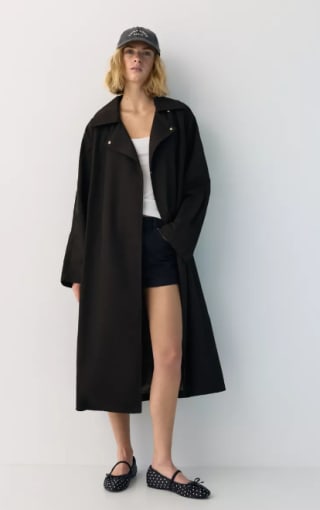 Gabardina ligera oversize para Mujer por 19.99€